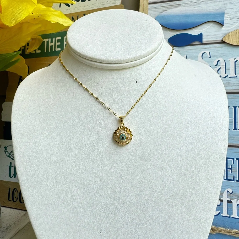 Evil eye necklace